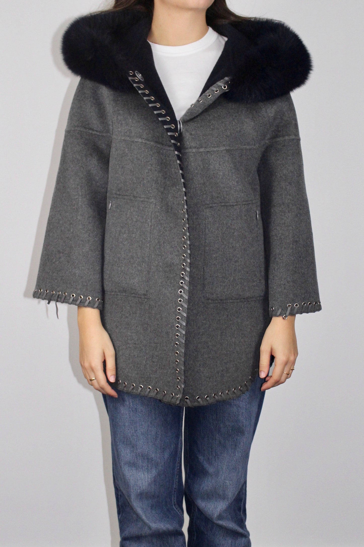 Manteau à capuche