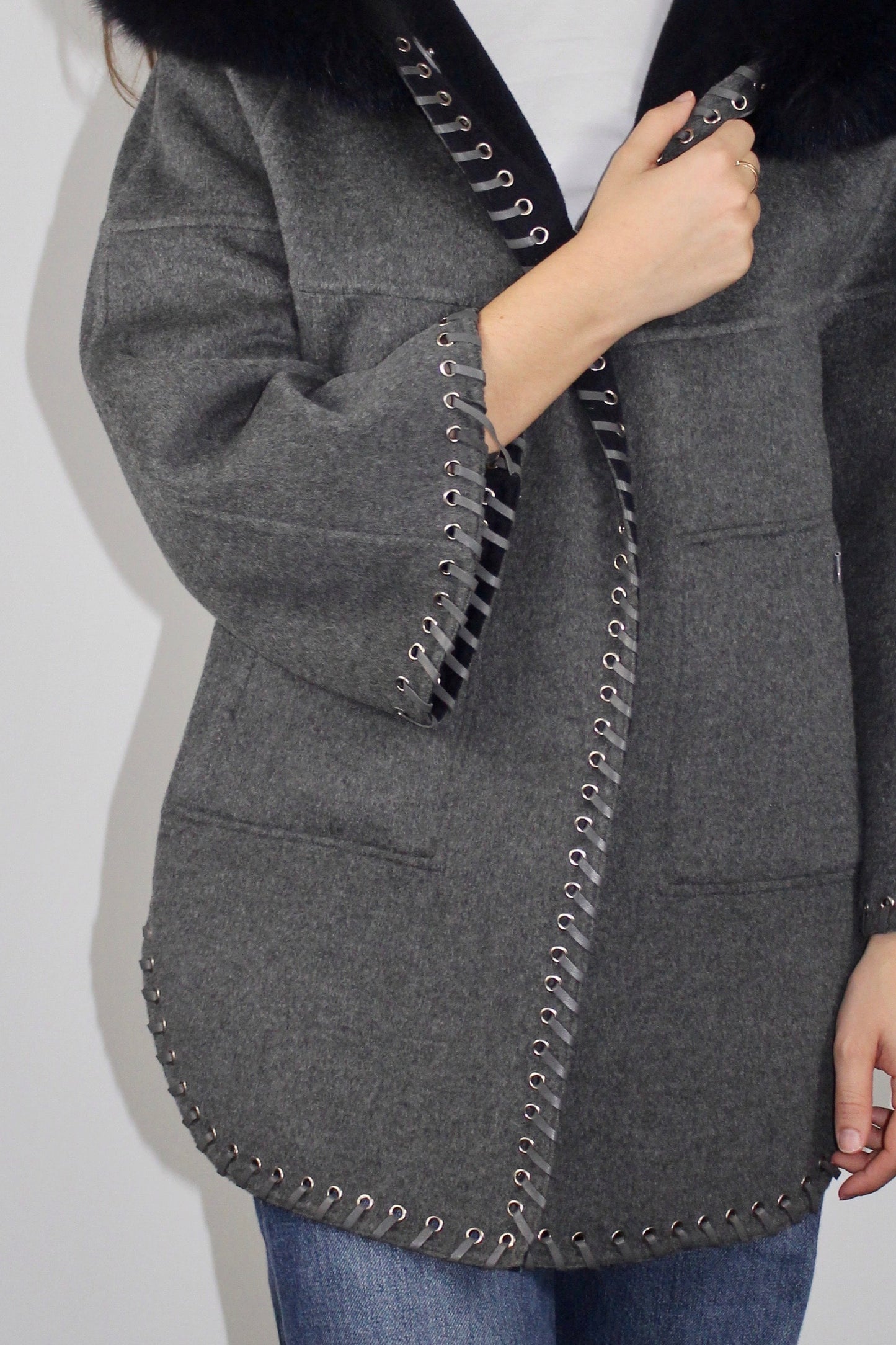 Manteau à capuche
