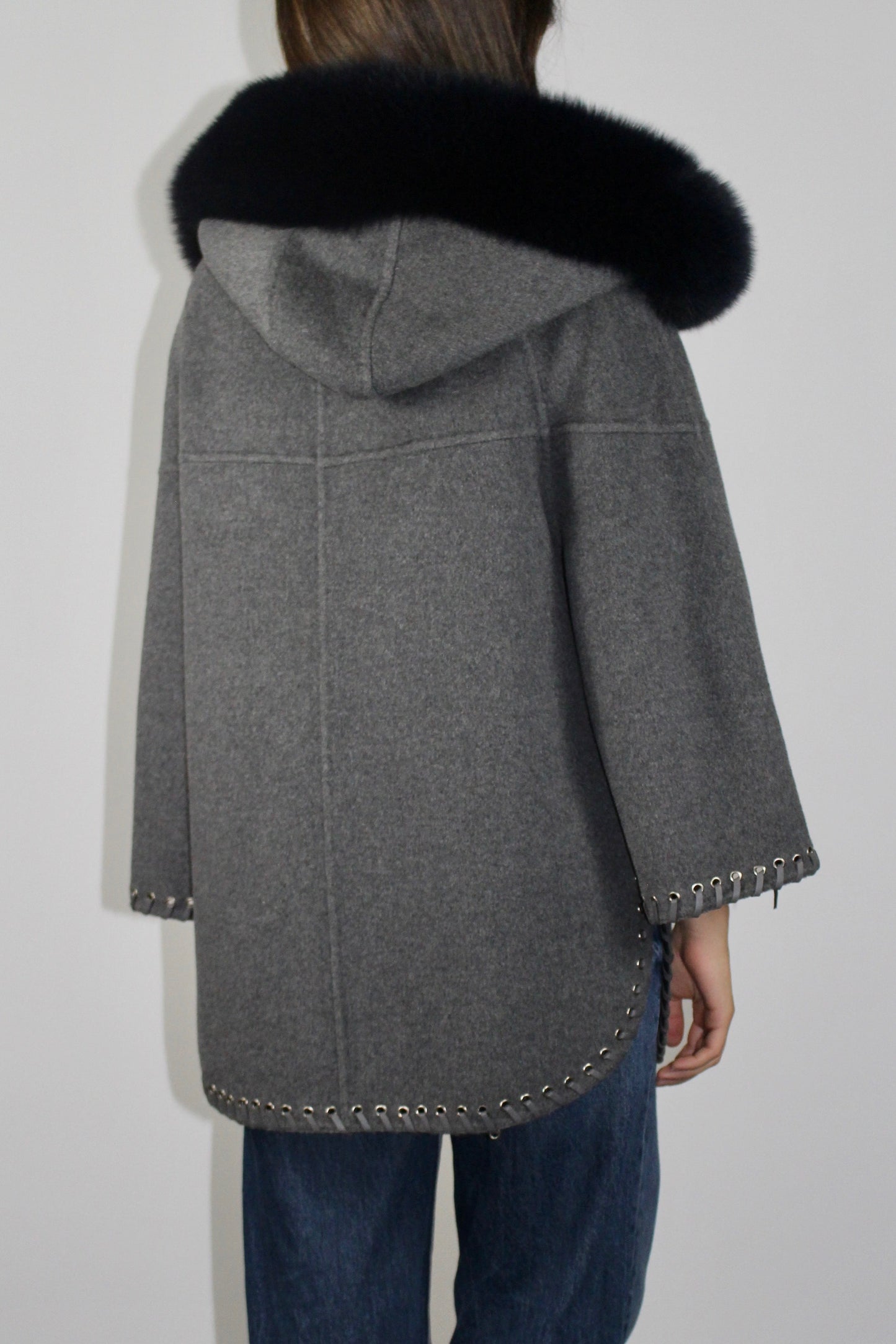 Manteau à capuche