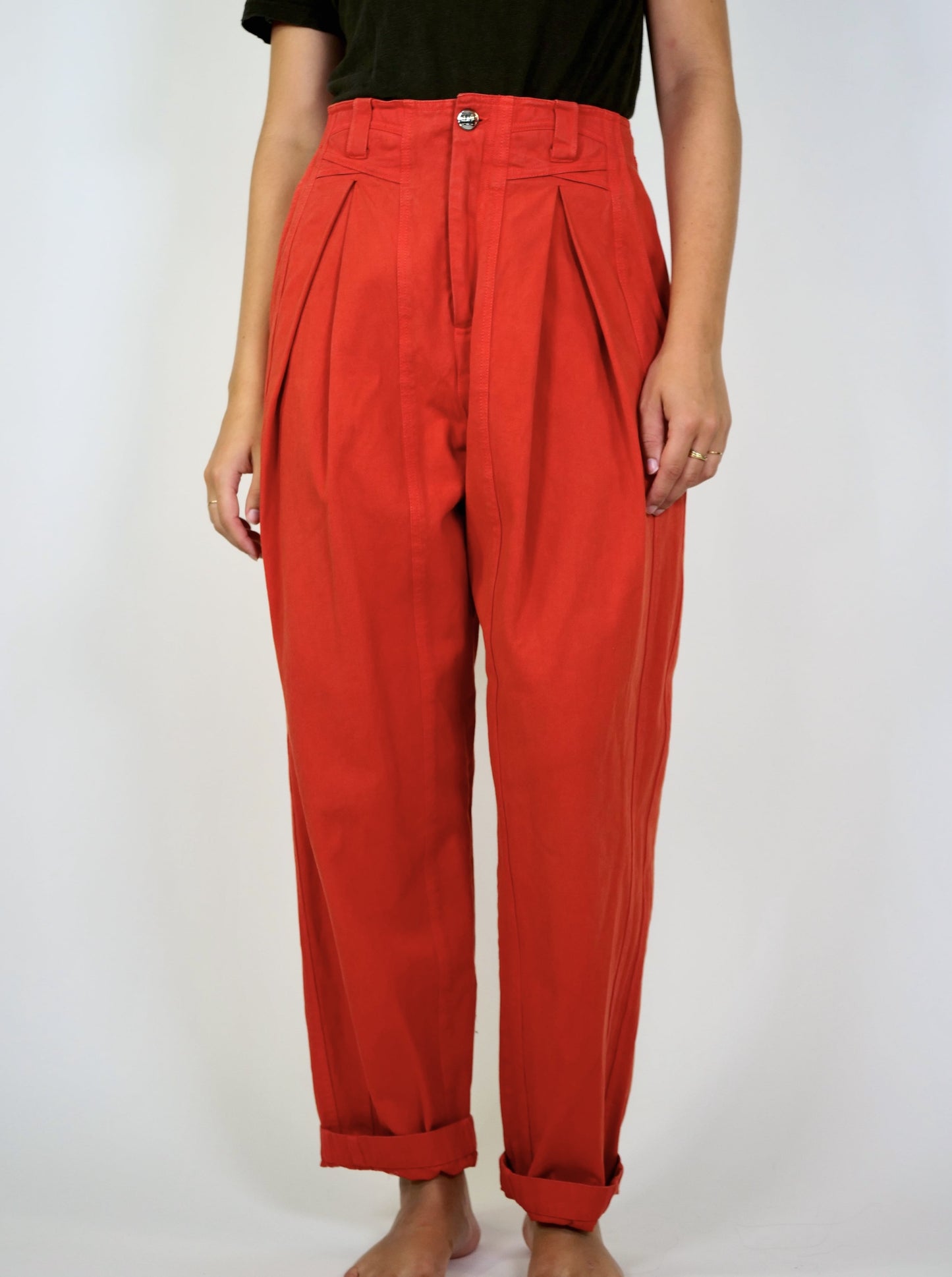 Acheterpantalonlaurencebrasorangeexcellentetat