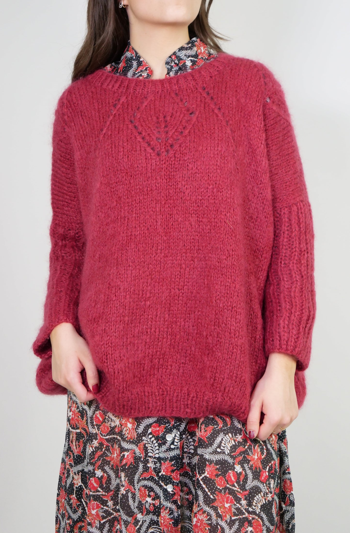 Acheter-pull-mes-demoiselles-bordeaux-excellentetat